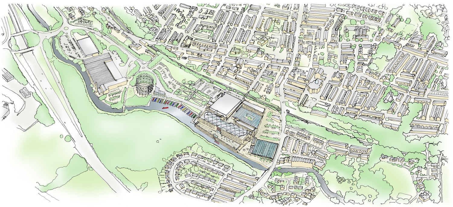 Evermore village, Northlight, Brierfield Mill netMAGmedia Ltd