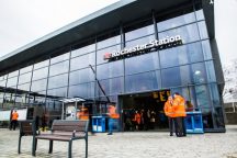 Rochester station opens for business