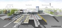 Farrells vision for Northern Gateway HS2 hub at Crewe is unveiled