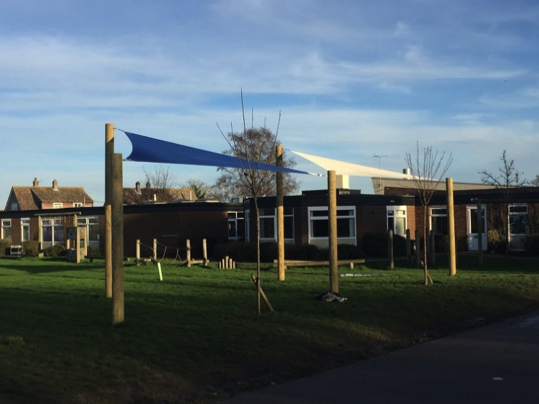 Jeckells installs shade sails at Wymondham school - netMAGmedia Ltd