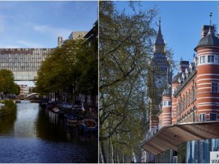 New Scotland Yard and University of Amsterdam (© Timothy Soar)