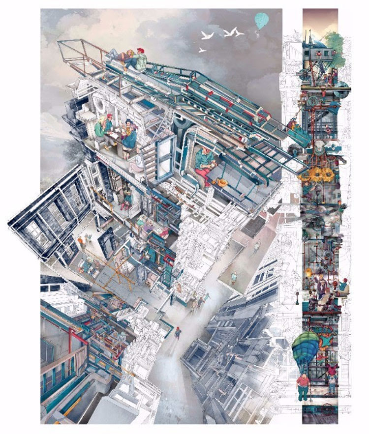 Winner of the inaugural Architecture Drawing Prize announced