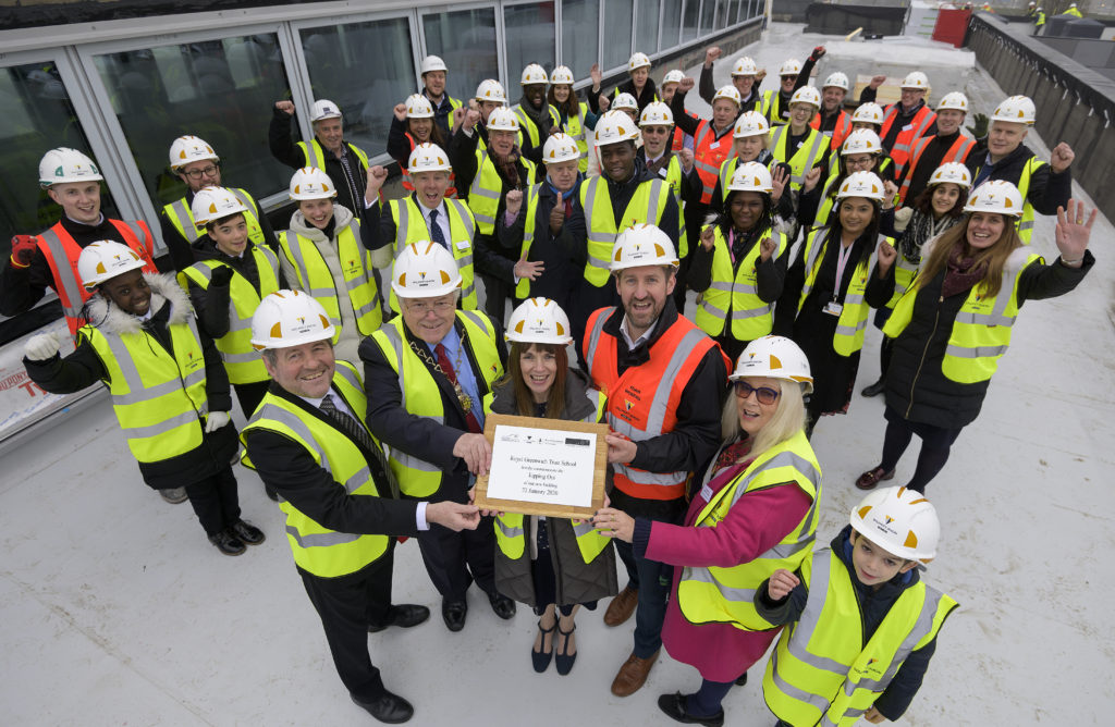 royal-greenwich-trust-school-celebrates-topping-out-of-new-extension-netmagmedia-ltd