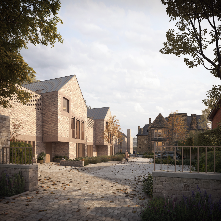 Proposals by FaulknerBrowns for housing scheme to preserve Victorian ...