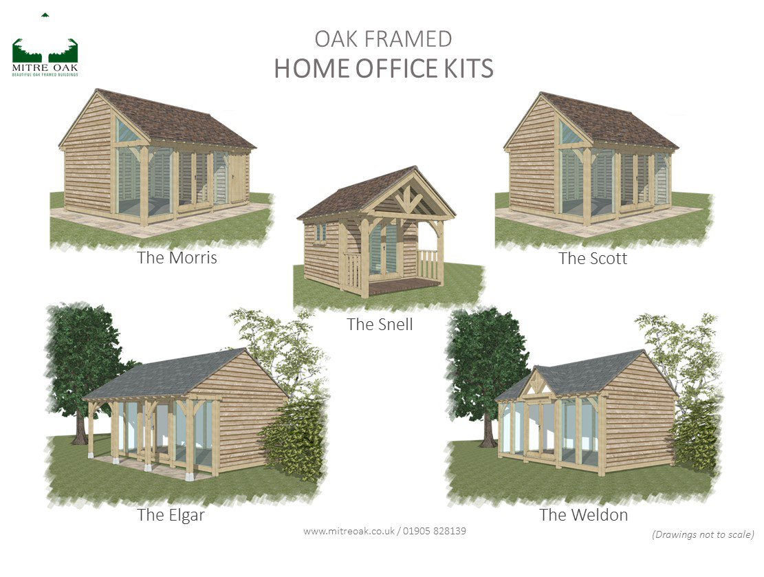 Oak framed home office kits launched to selfbuilders to meet growing