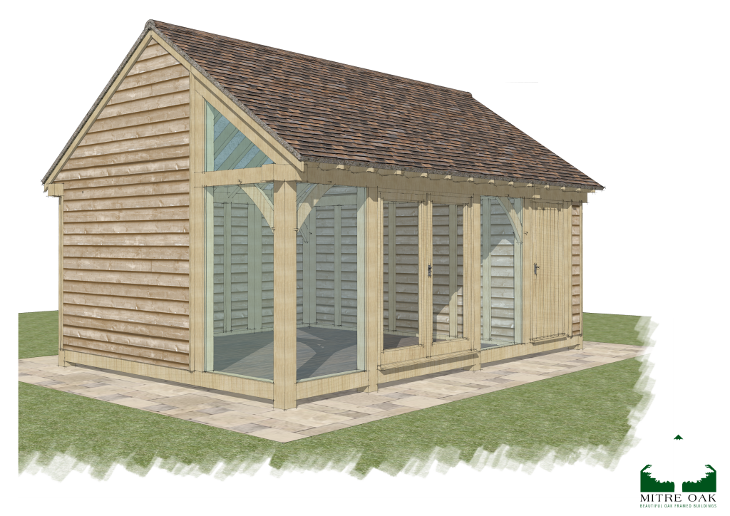 Oak framed home office kits launched to selfbuilders to meet growing