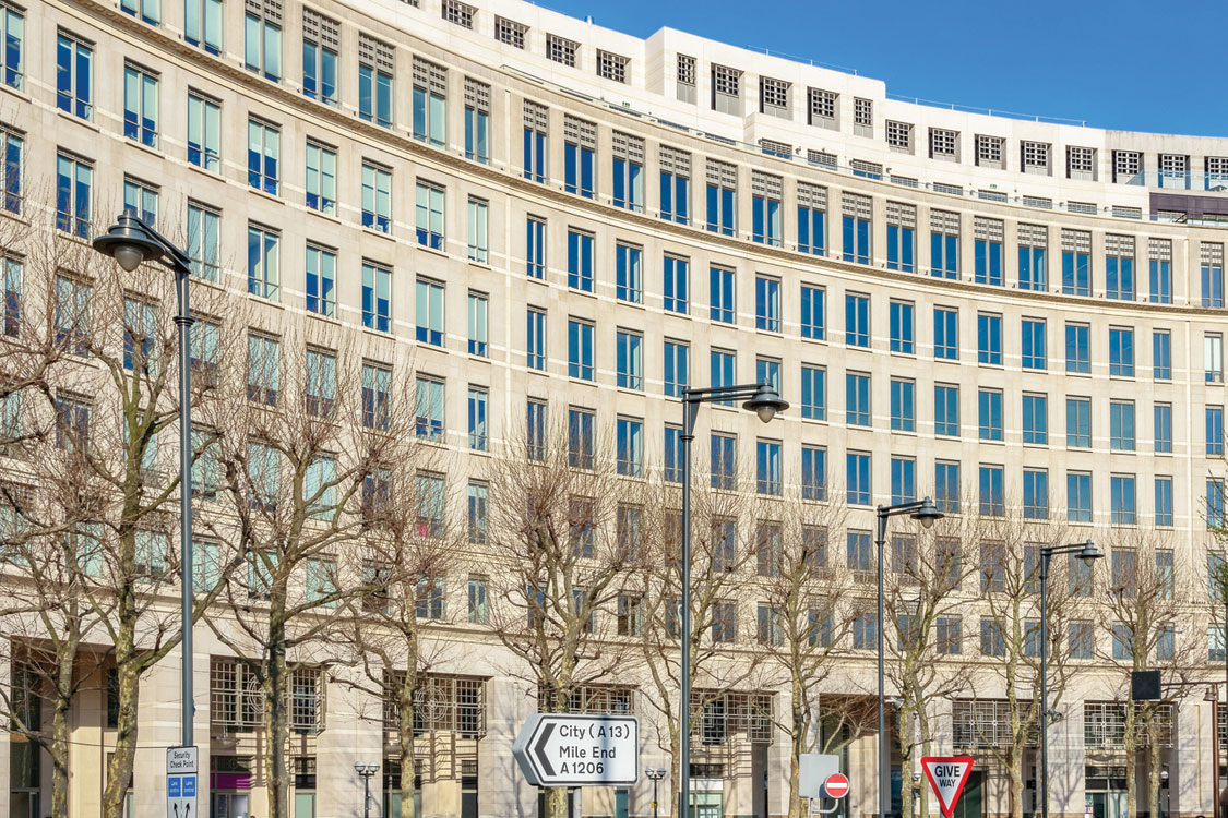 Canary Wharf office complex upgrades to Advanced protection