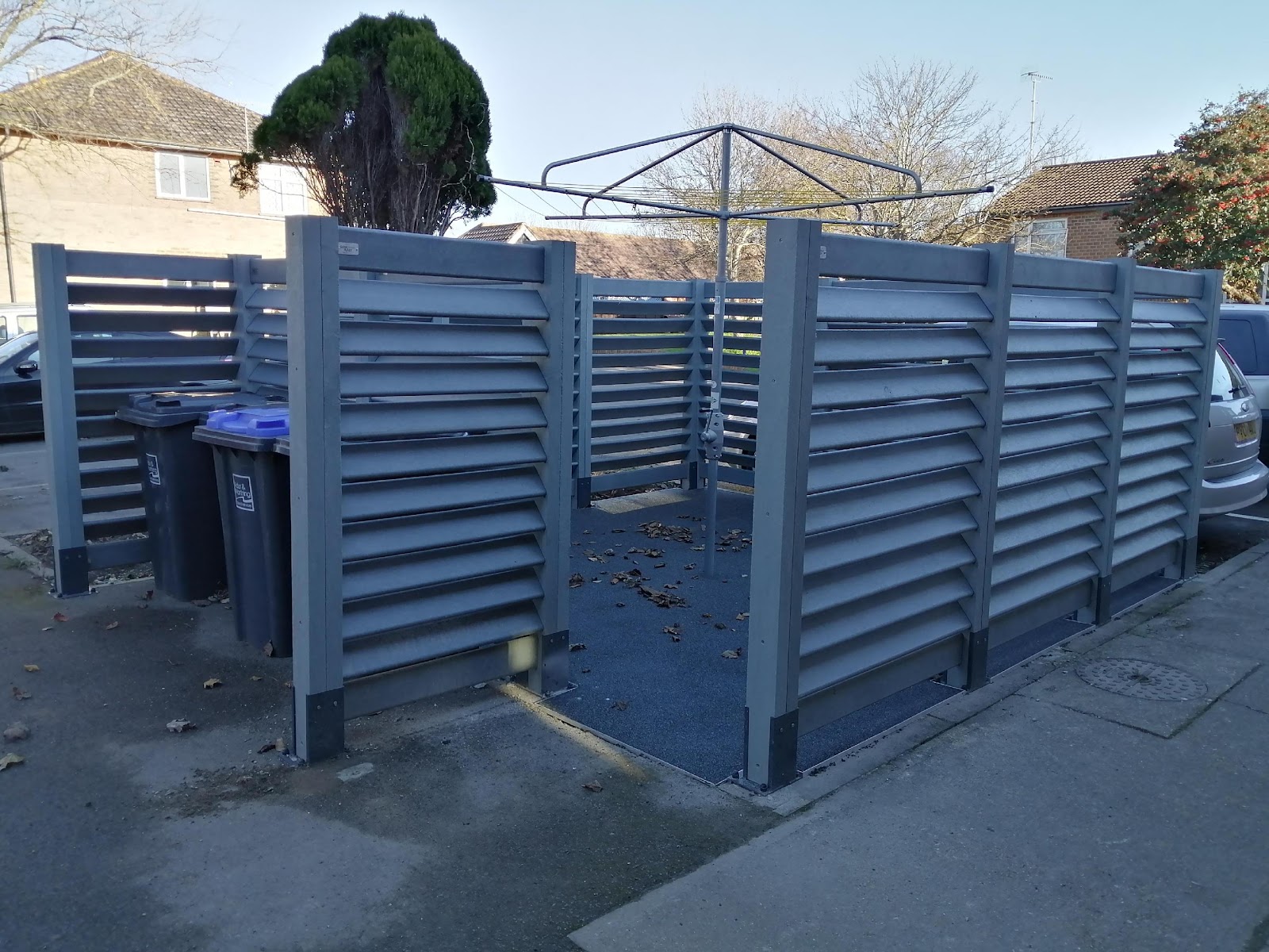 Bin Bays with Unique & Sustainable Designs for Worthing Housing