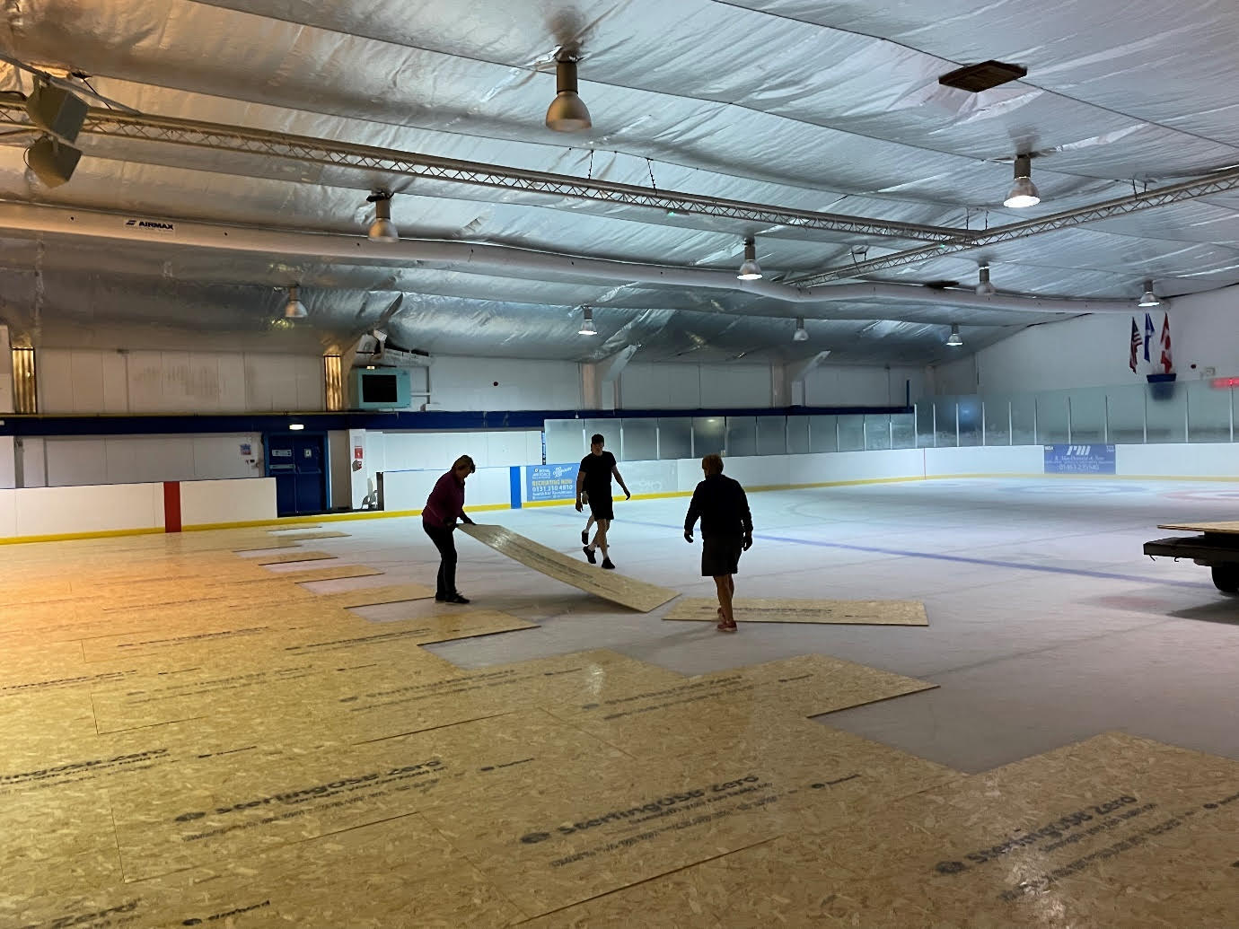 From ice rink to event space with SterlingOSB Zero netMAGmedia Ltd