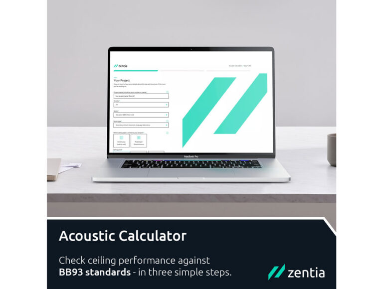 Zentia launches new acoustic calculator netMAGmedia Ltd