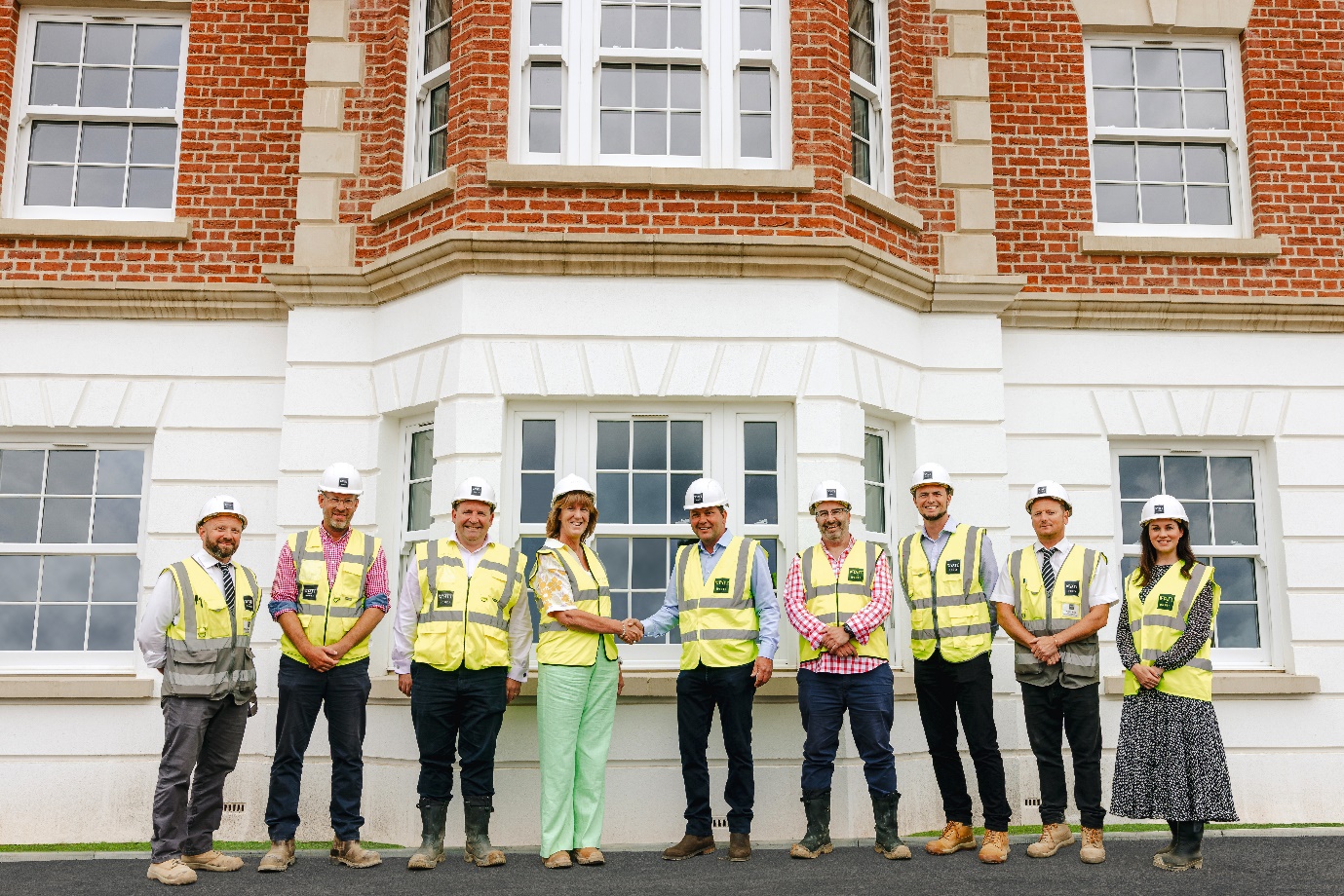 Wyatt Homes celebrates handover of affordable homes to housing