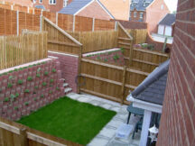 Betoatlas dry-build solutions designed for small garden spaces