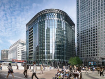Ruth Slavid reports on how Buckley Gray Yeoman successfully pursued the most sustainable option for a real estate client in Canary Wharf – reusing one of the site’s original offices with a BREEAM Outstanding refurb, enhanced by some striking cladding.