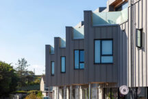 The beauty of non-painted Zinc for roofs and walls