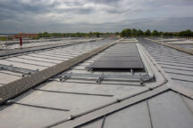 The beauty of non-painted Zinc for roofs and walls