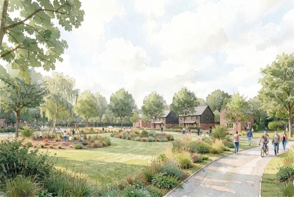 AJC Group Submits Plans for 49 New Homes in Hordle